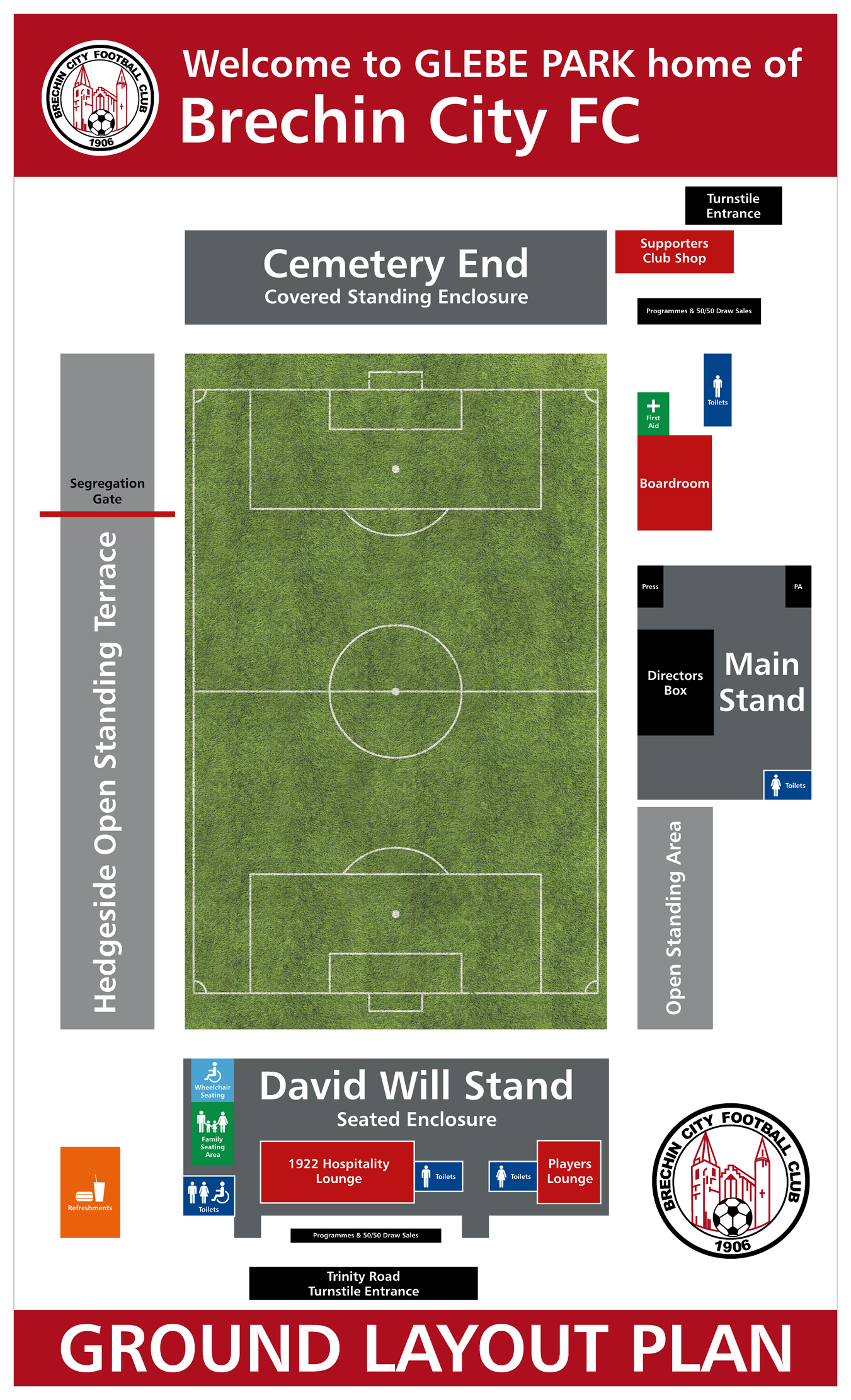 Glebe Park Site Plan