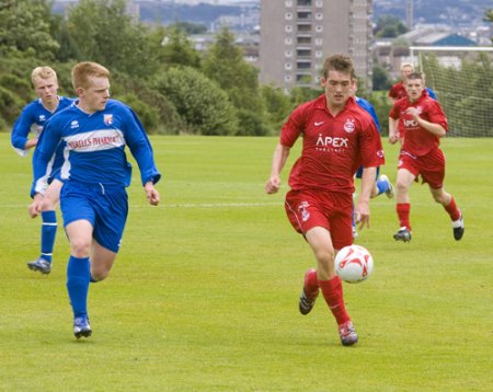 Michael Paton against Montrose.